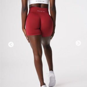 NVGTN - Like New! Carmine Red Lift Seamless Shorts - S